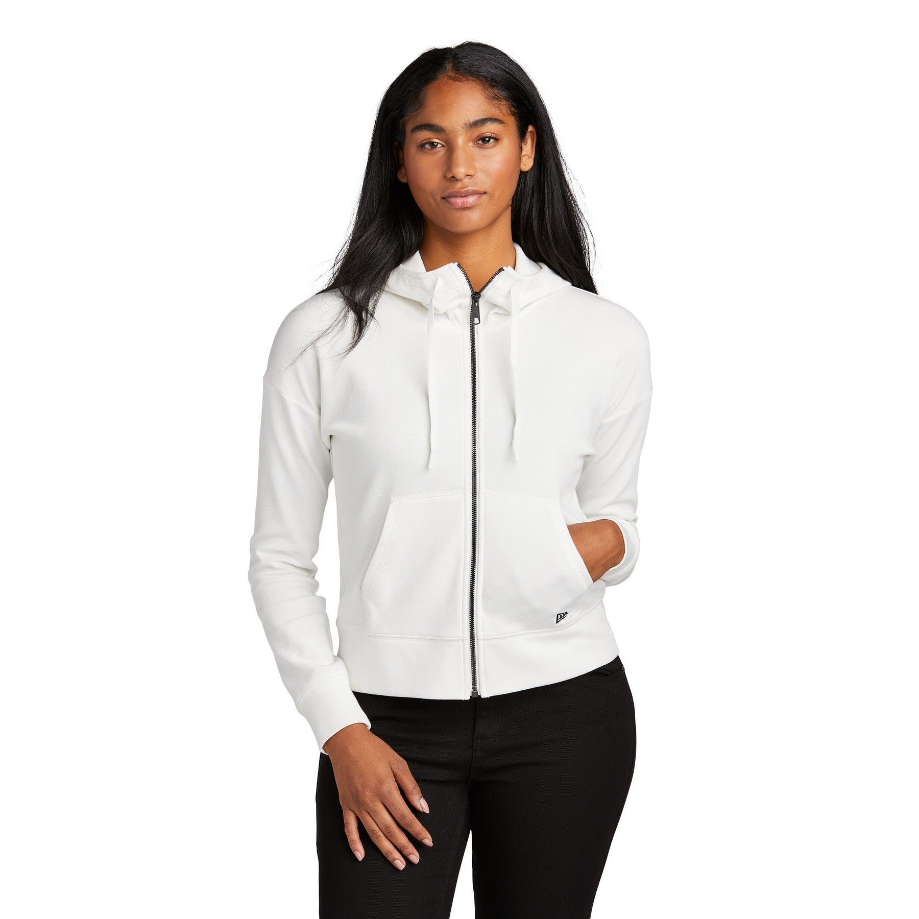 New Era-New Era® Women's STS Full-Zip Hoodie LNEA540-MedTech-2